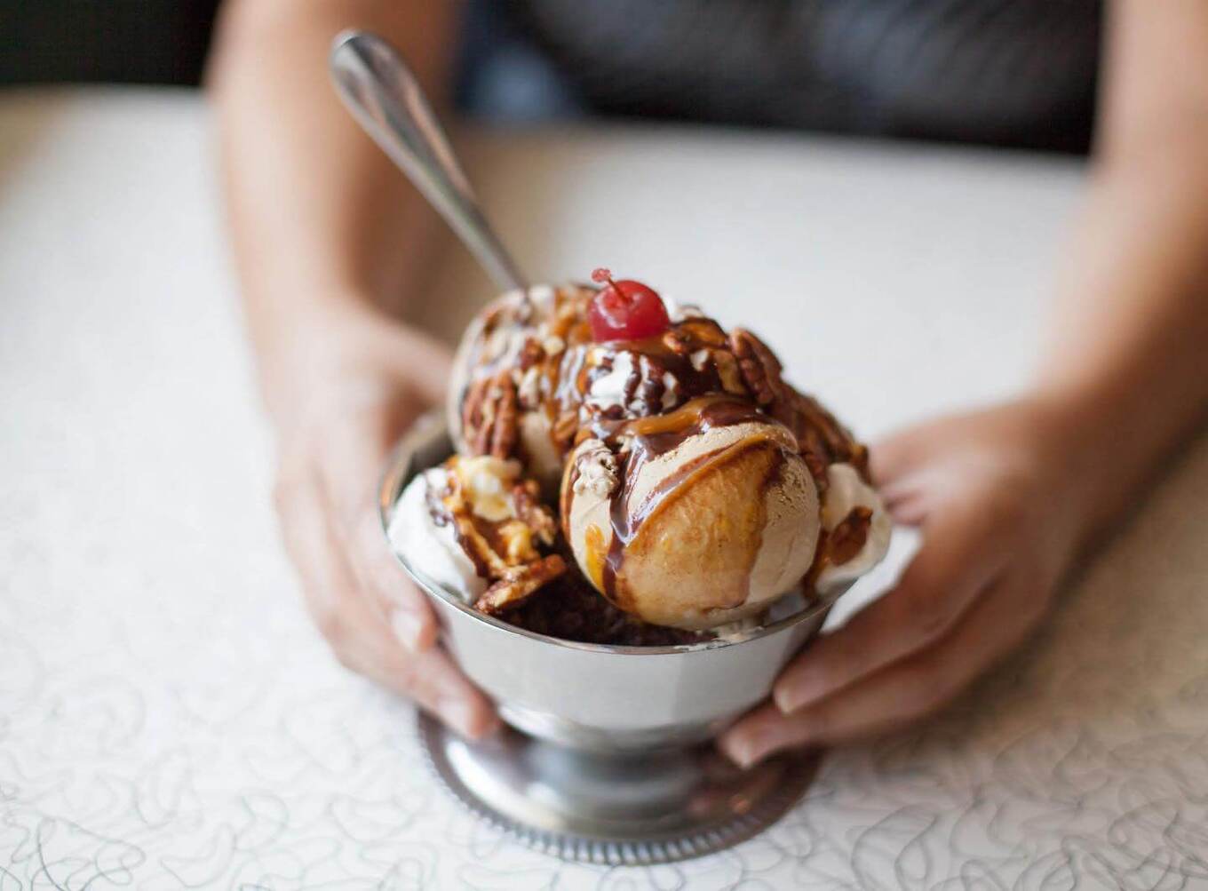 Sprial Diner Sundae